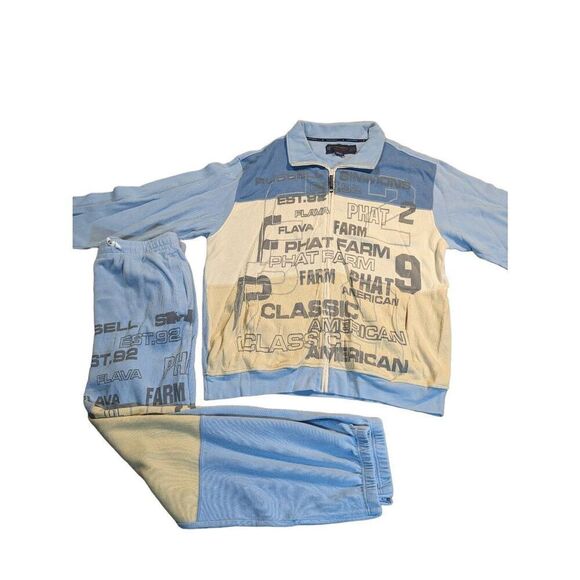Vintage Phat Farm "SPELL OUT" track suit. In excellent condition size XXXL. - Picture 1 of 15